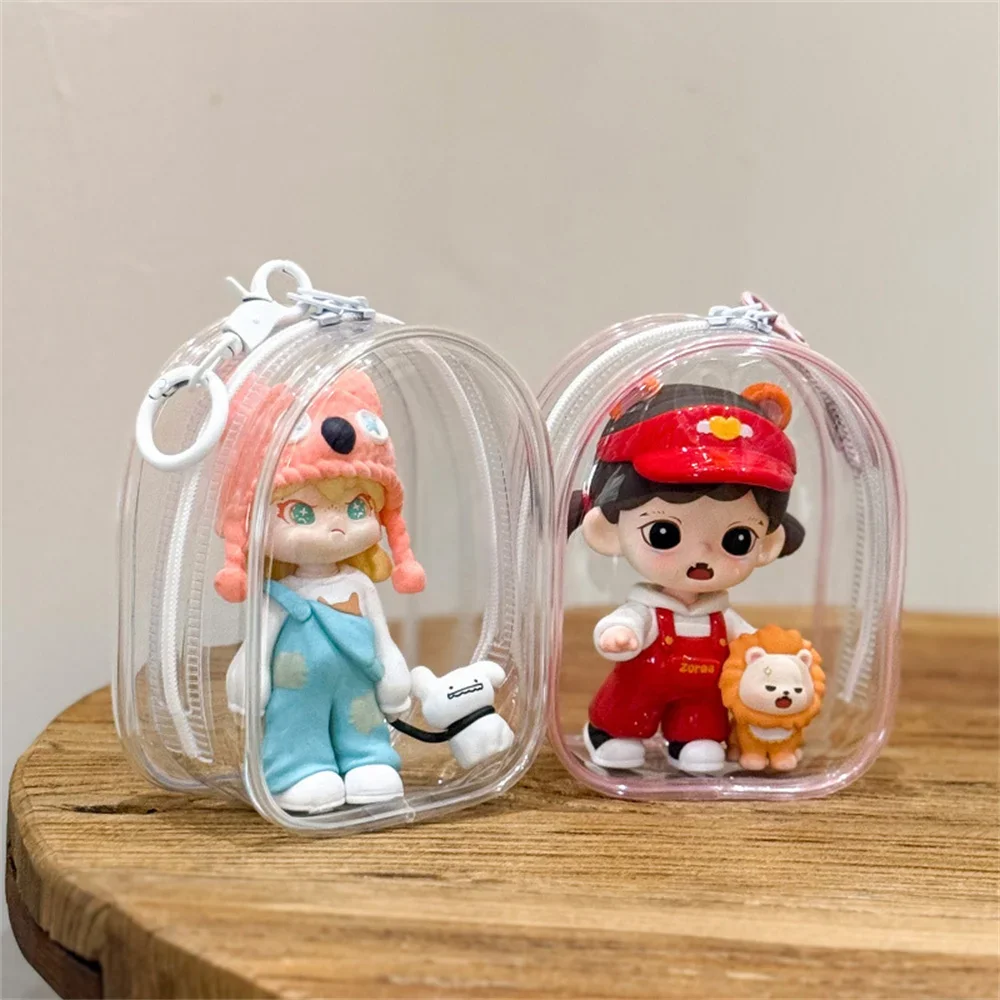 Dolls - Bolsa de almacenamiento transparente de PVC