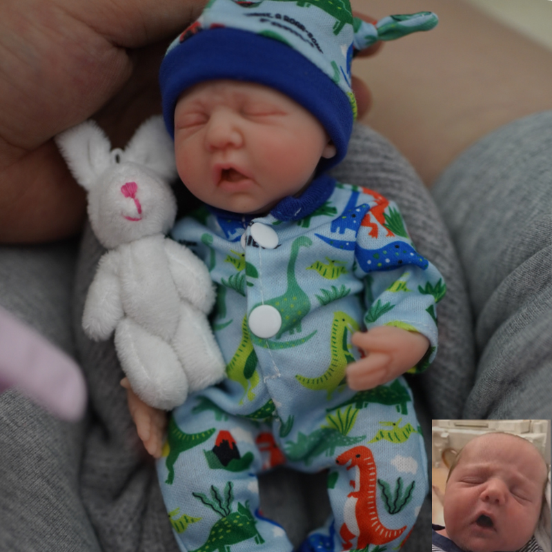 Reborn Baby Doll Silicone Realistic - Muñeca de bebé de silicona de