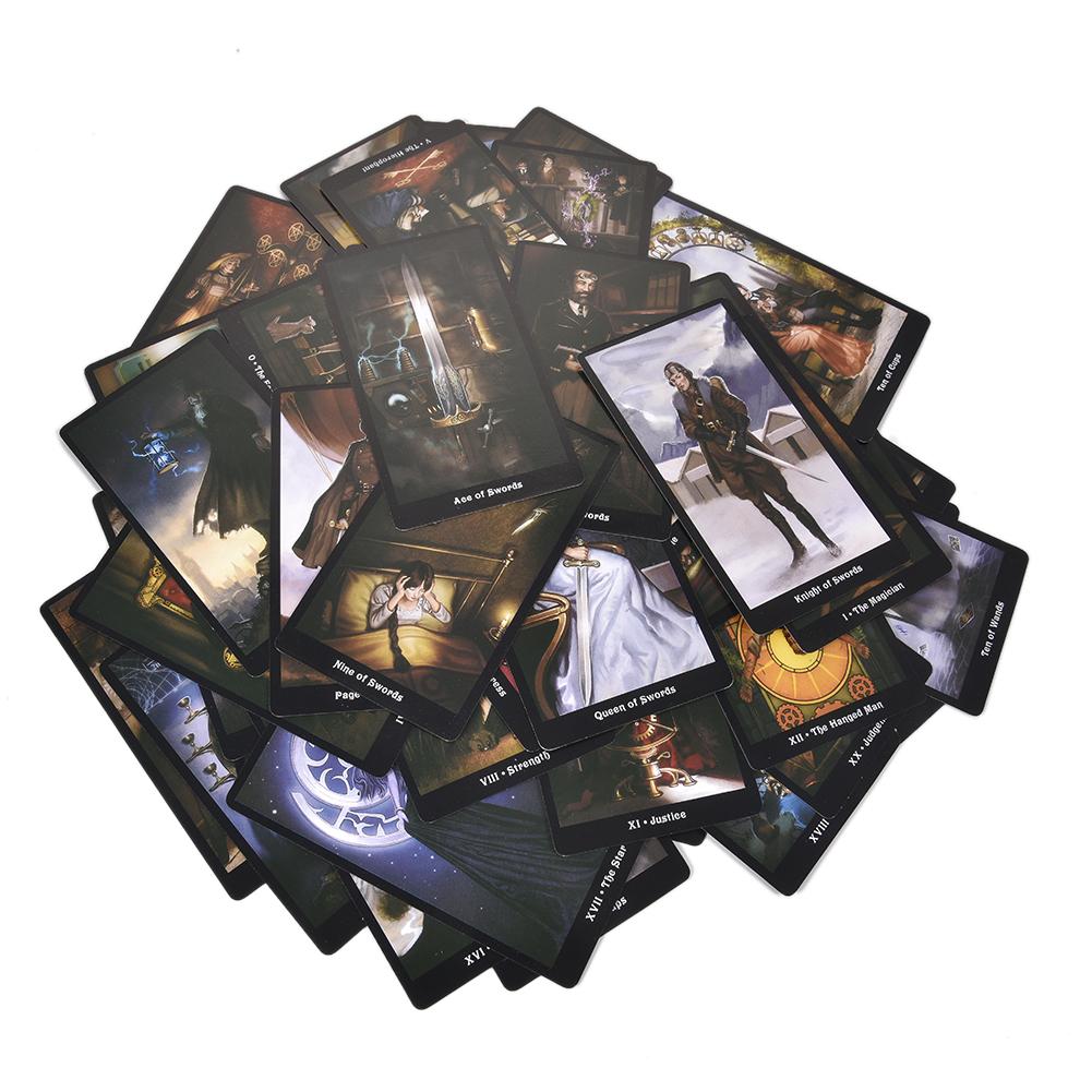 78 cartas de tarot Steampunk,  - Tarot Cards Deck With Guidebook reseña y precio