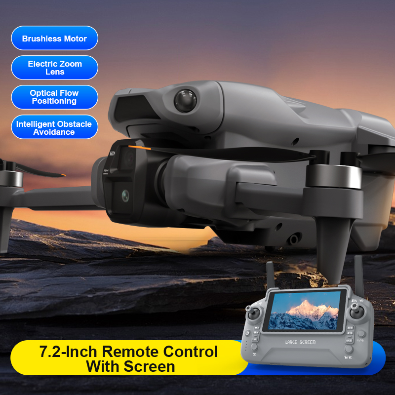 Dron Aéreo LF682 con Cámaras D - Fpv Brushless Rc Drone 4K reseña y precio