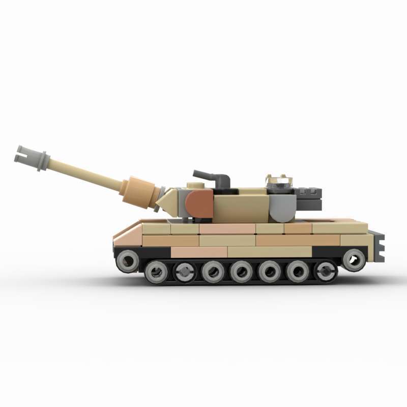 Adorno Decorativo de Vehículo  - Lego Compatible Military Tank reseña y precio