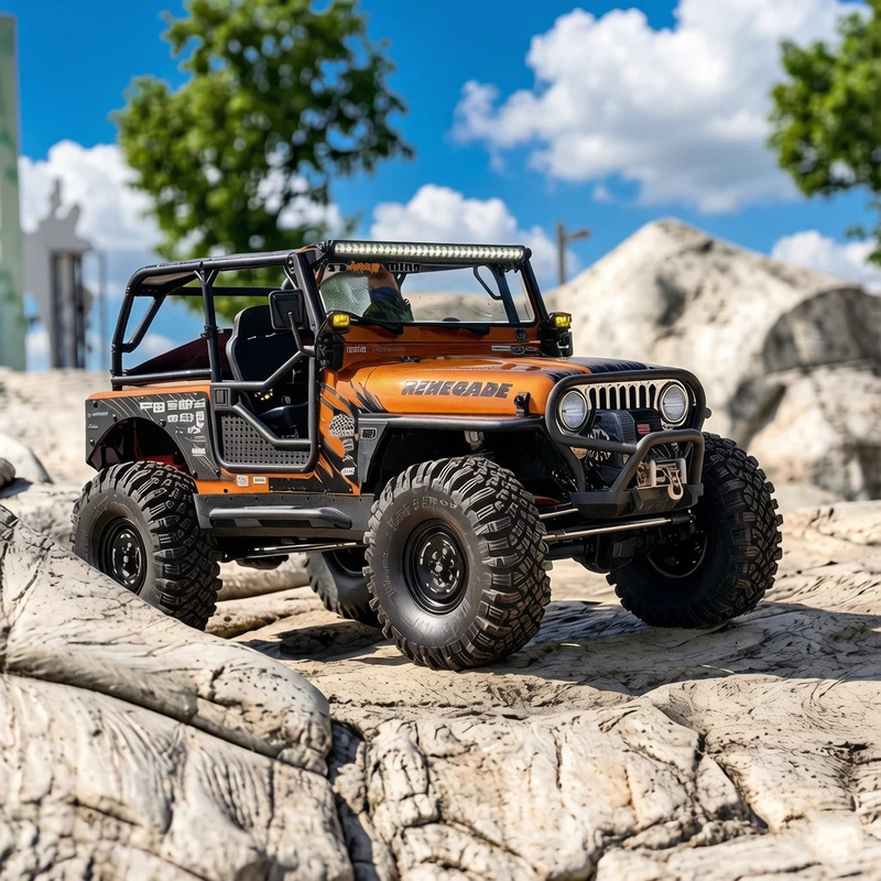 Coche teledirigido 4x4 RC Rock - Remote Control Toys reseña y precio