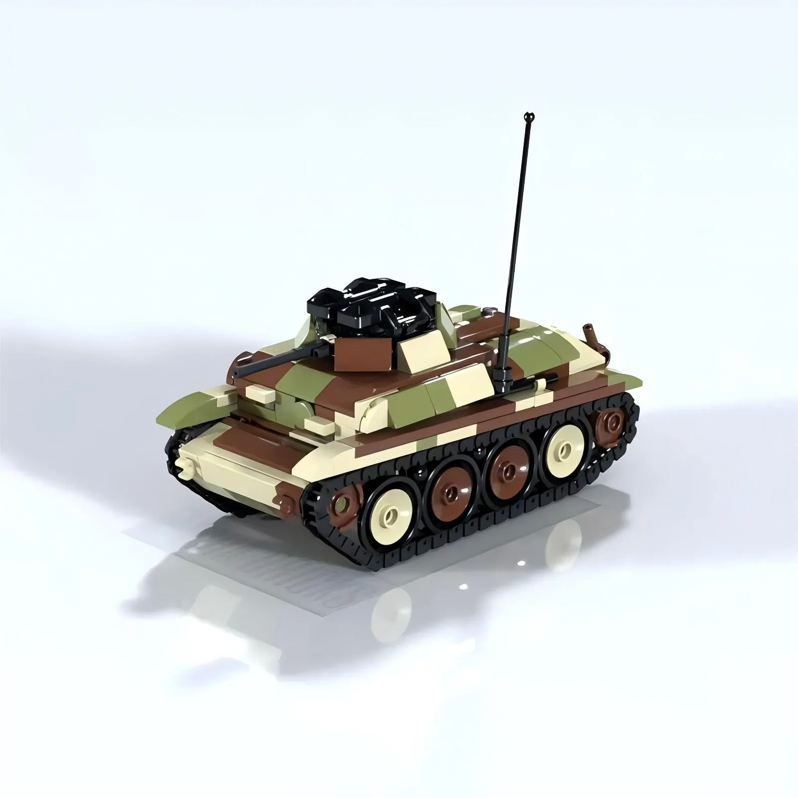Bloques de construcción de veh - Lego Compatible Military Tank reseña y precio